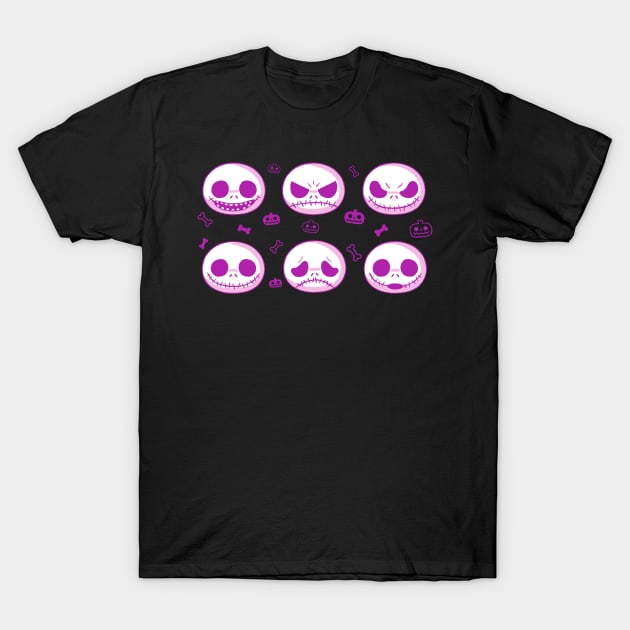 Jack Faces T-Shirt by xMorfina